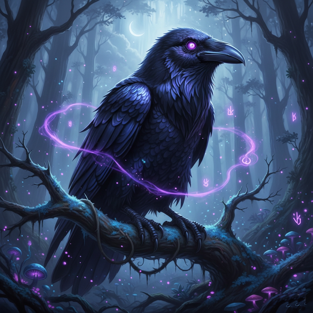 corvi profetici delle sibille delle streghe