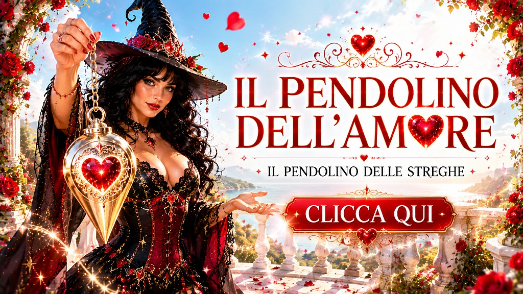 con il pendolino dell'amore delle streghe scopri se chi ami ti pensa